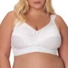Playtex Women’s Wireless Bra, 18 Hour Plus-Size Bras Available, Full Coverage, Smoothing, 4693, Single or 2-Pack