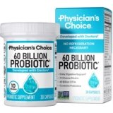 Physician’s Choice Probiotics 60 Billion CFU – 10 Strains + Organic Prebiotics – Immune, Digestive & Gut Health – Supports Occasional Constipation, Diarrhea, Gas & Bloating – for Women & Men – 30ct